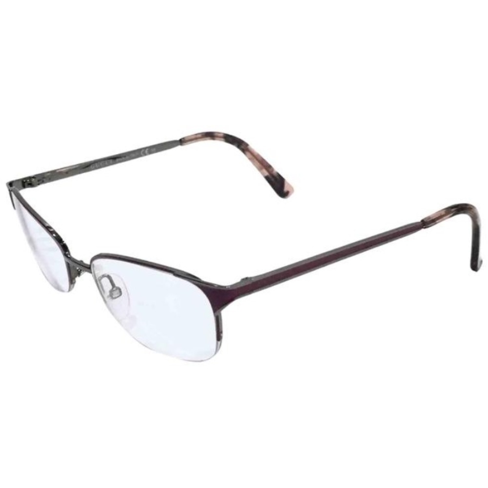 Gucci gunmetal pink enamel eyeglasses frames